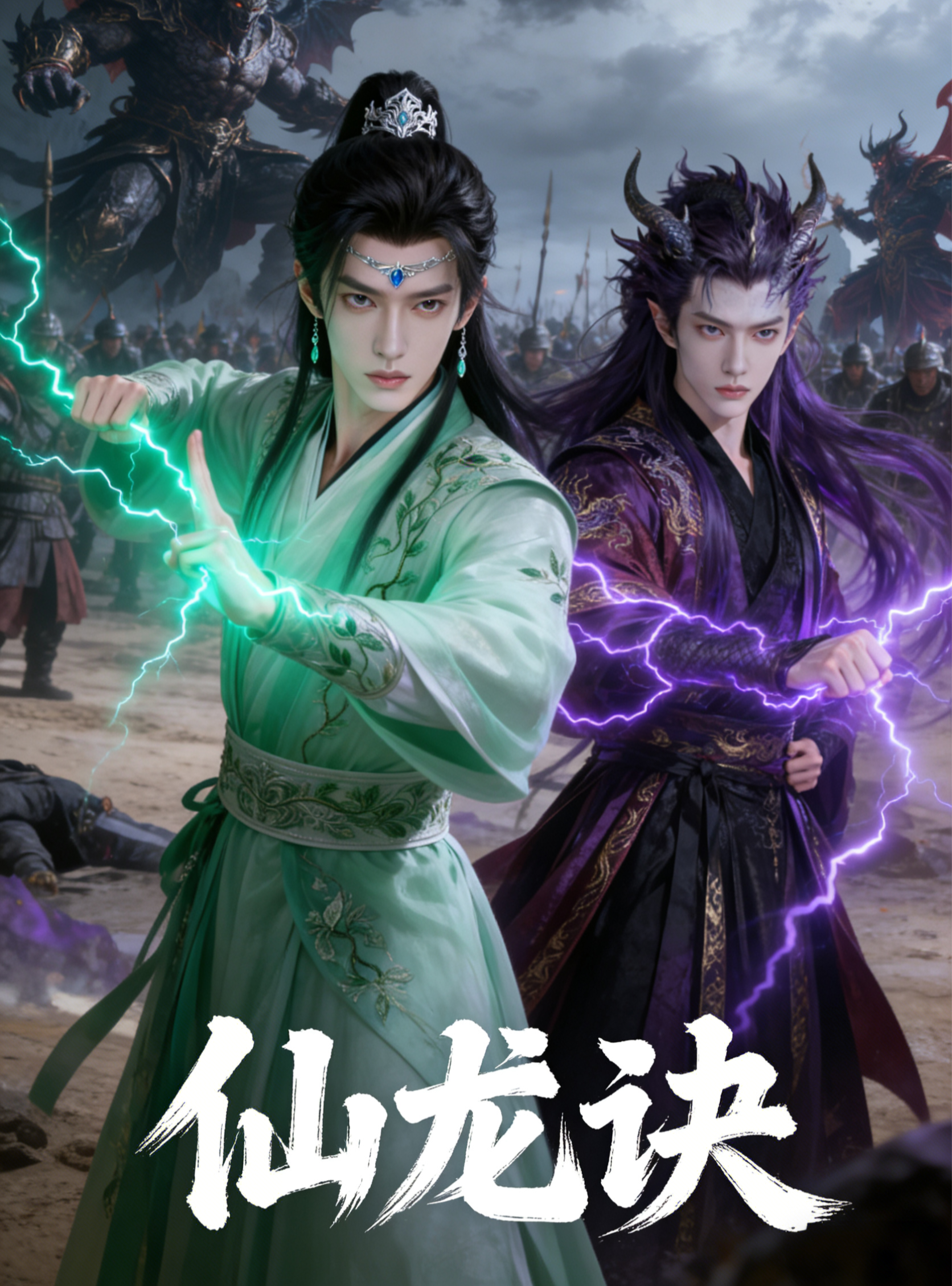 《仙龙诀》漫剧海报