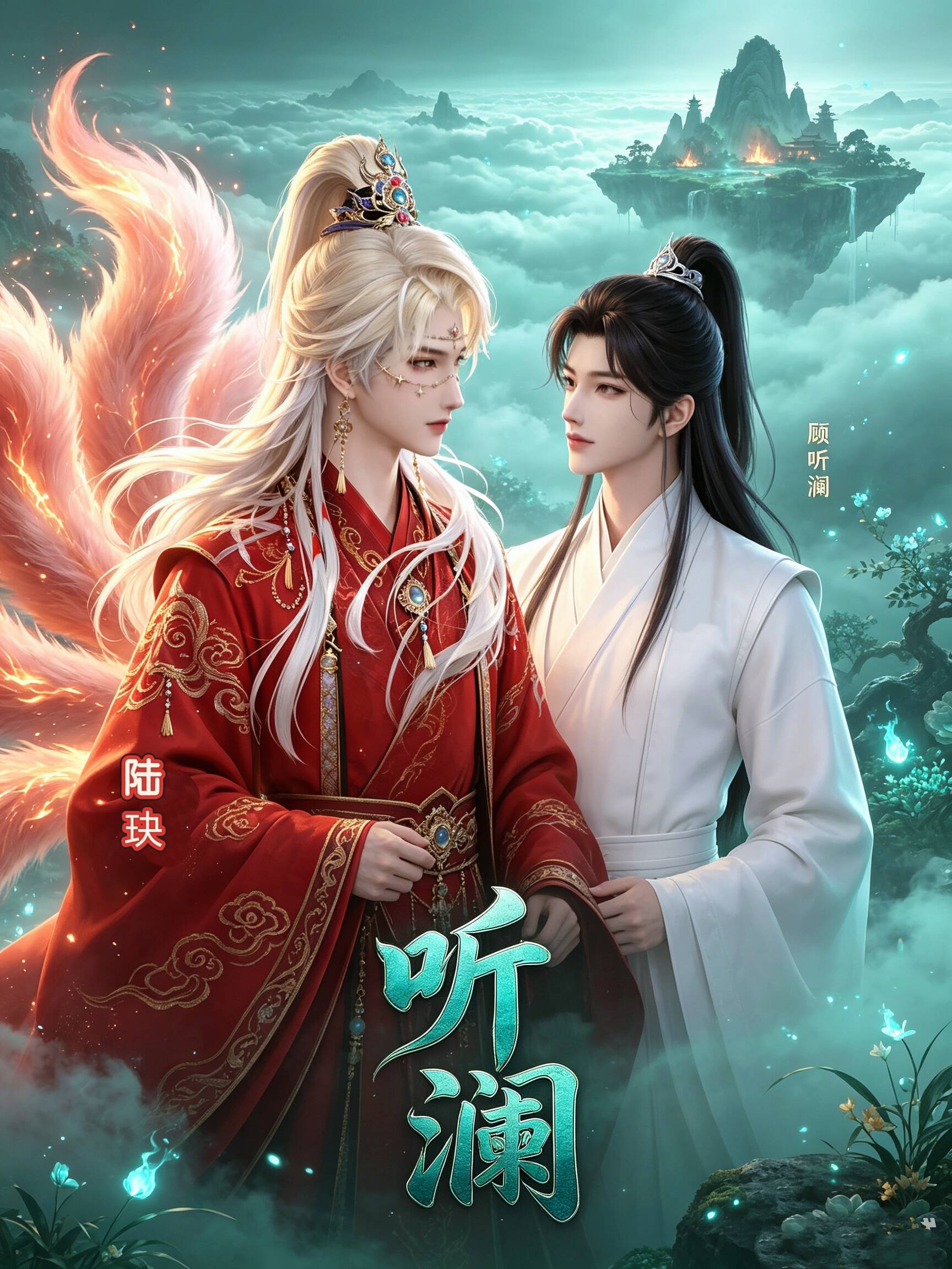 《听澜》漫剧海报