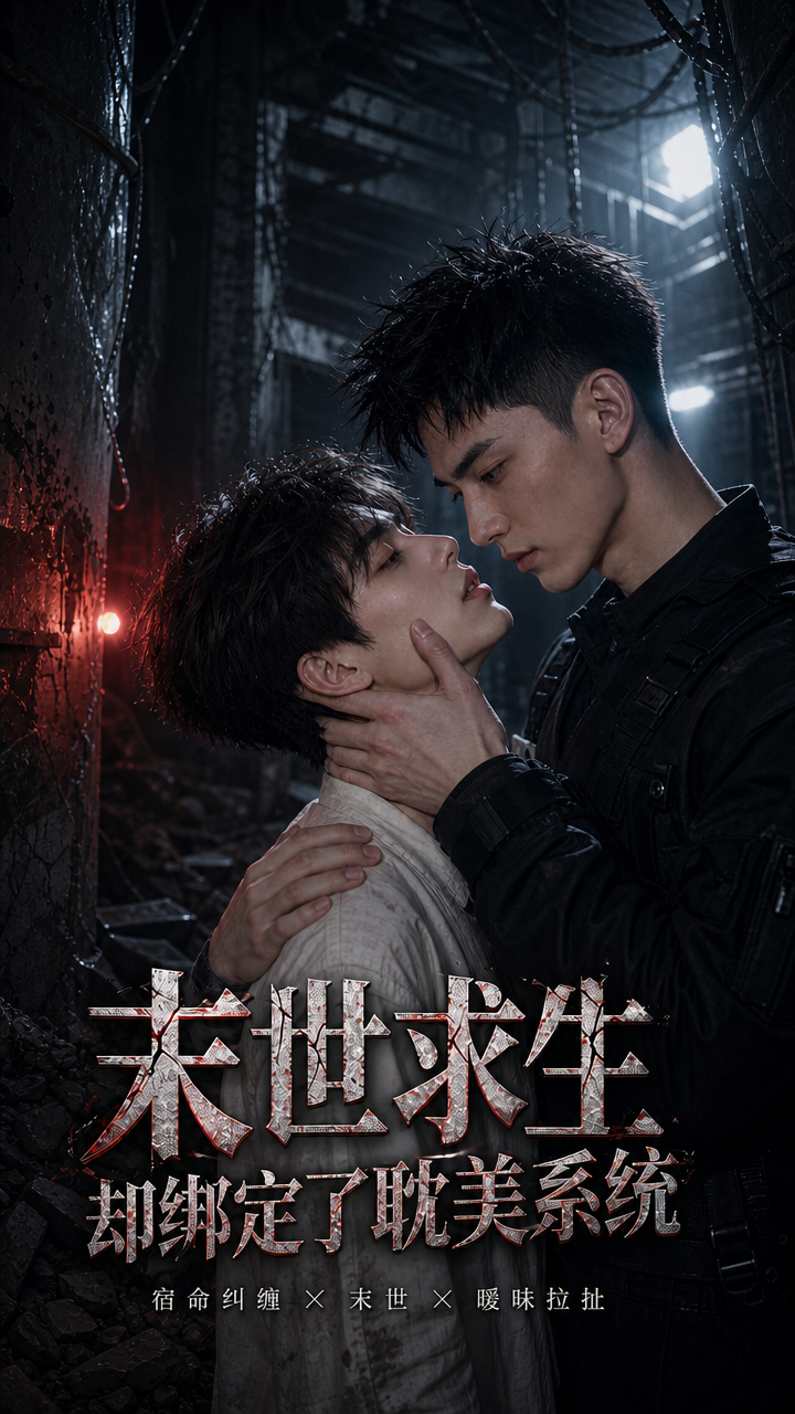 《末世求生却觉醒了耽美系统》漫剧海报