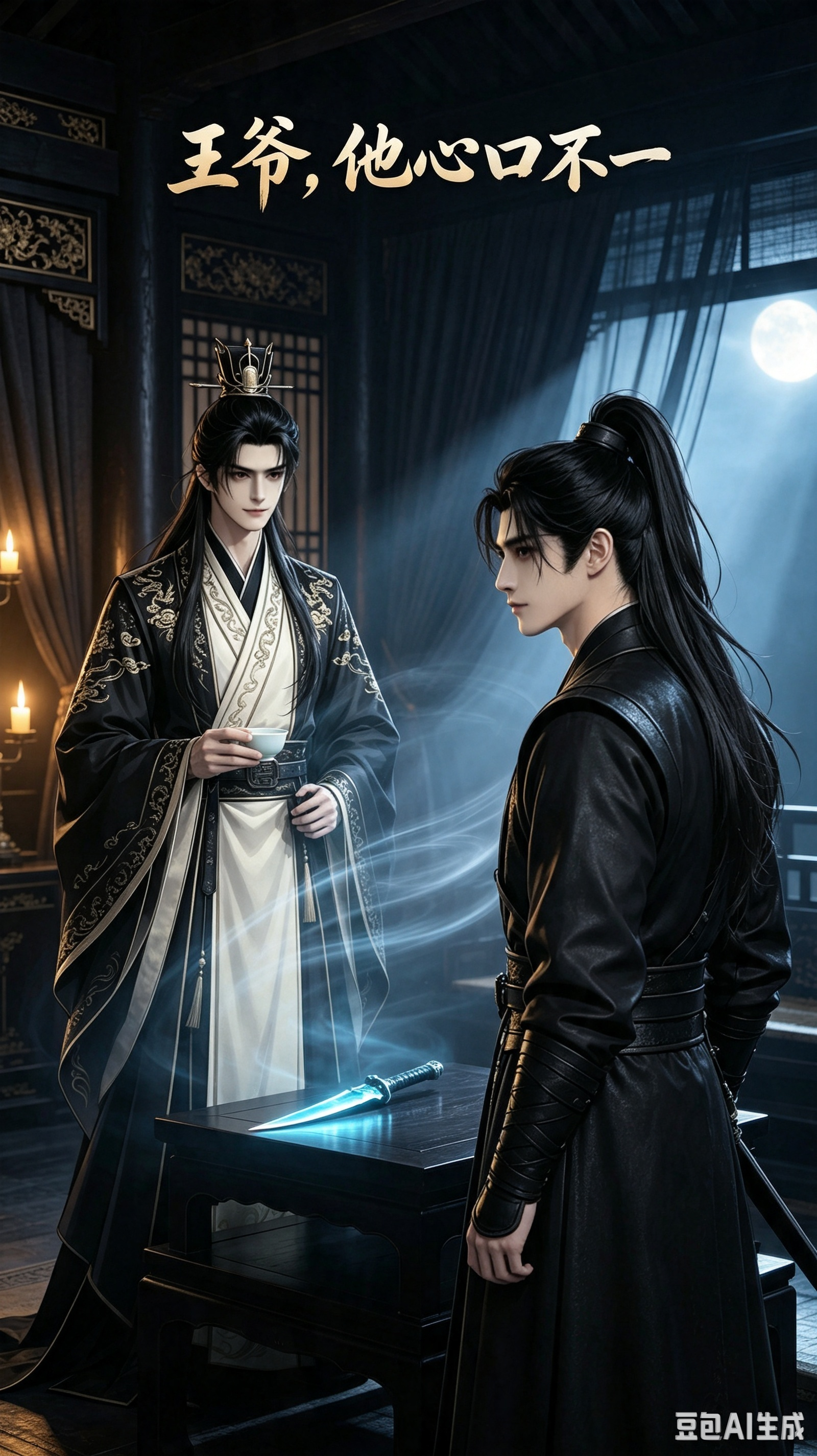 《王爷他心口不一》漫剧海报