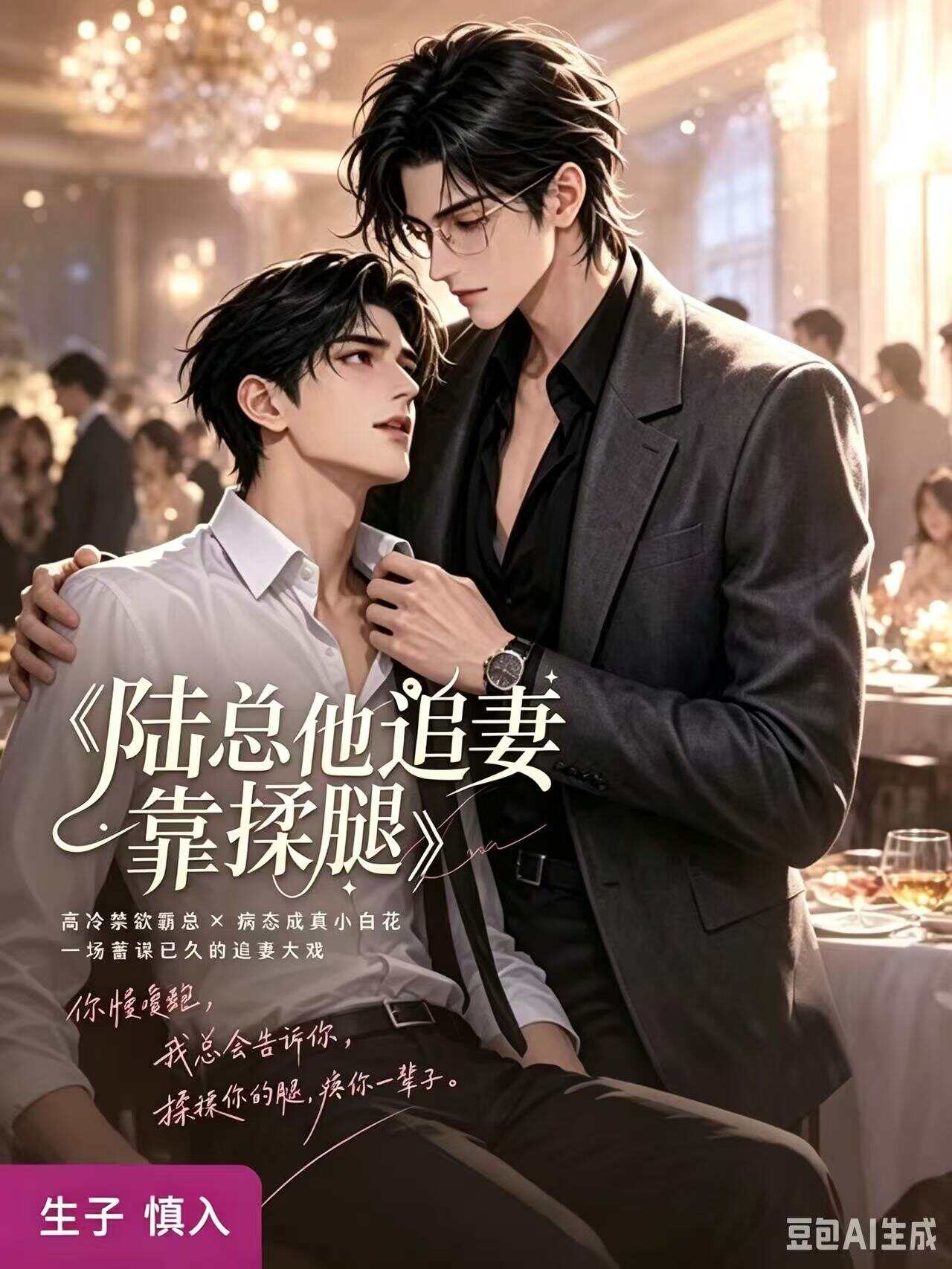 《陆总他追妻靠揉腿》漫剧海报