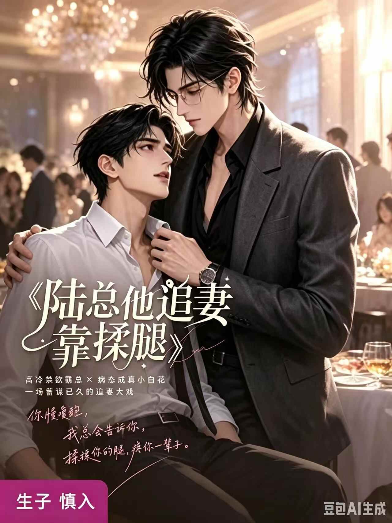 《陆总他追妻靠揉腿》漫剧海报