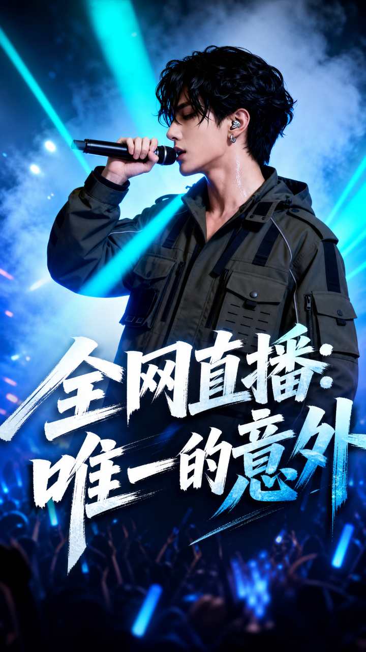《全网直播：唯一的意外》漫剧海报