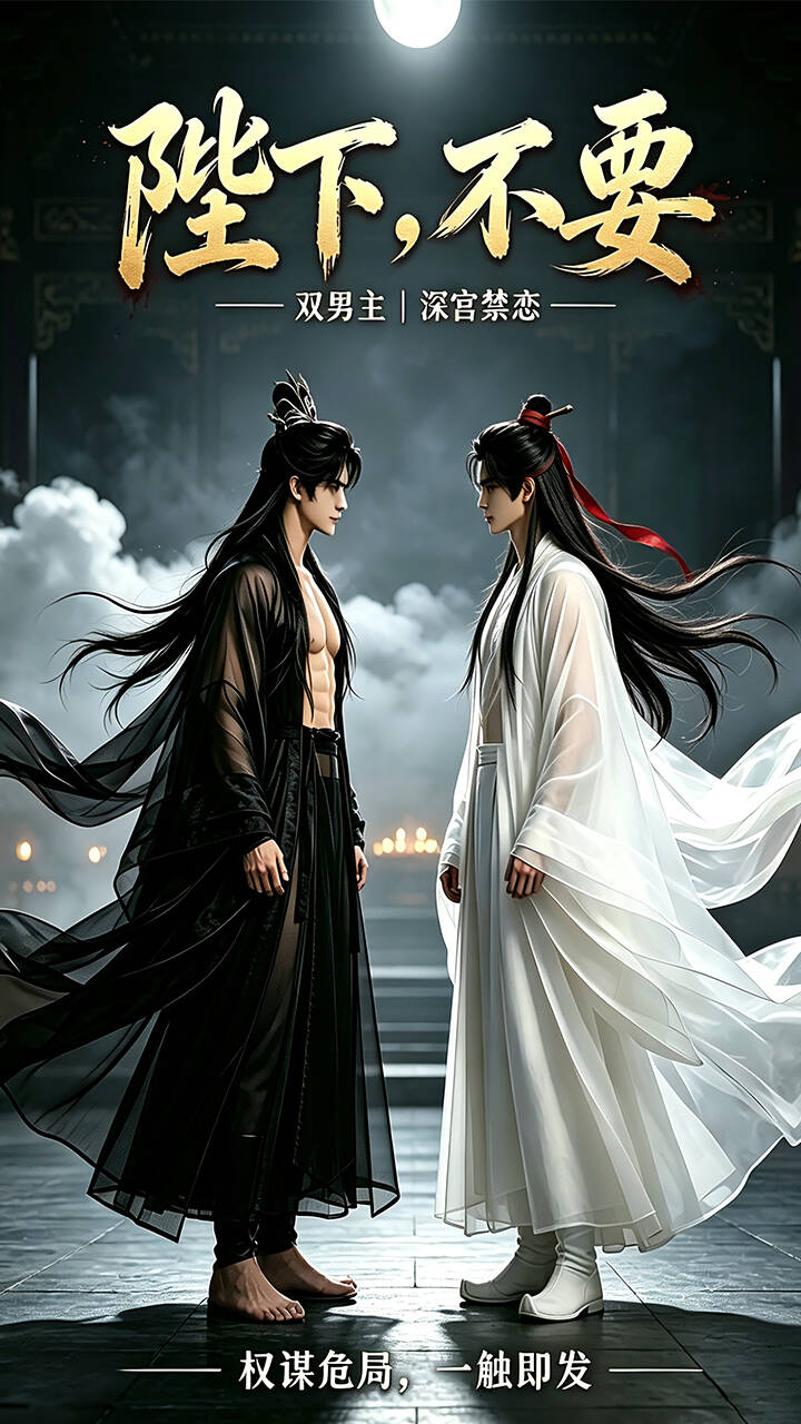 《陛下，不要》漫剧海报