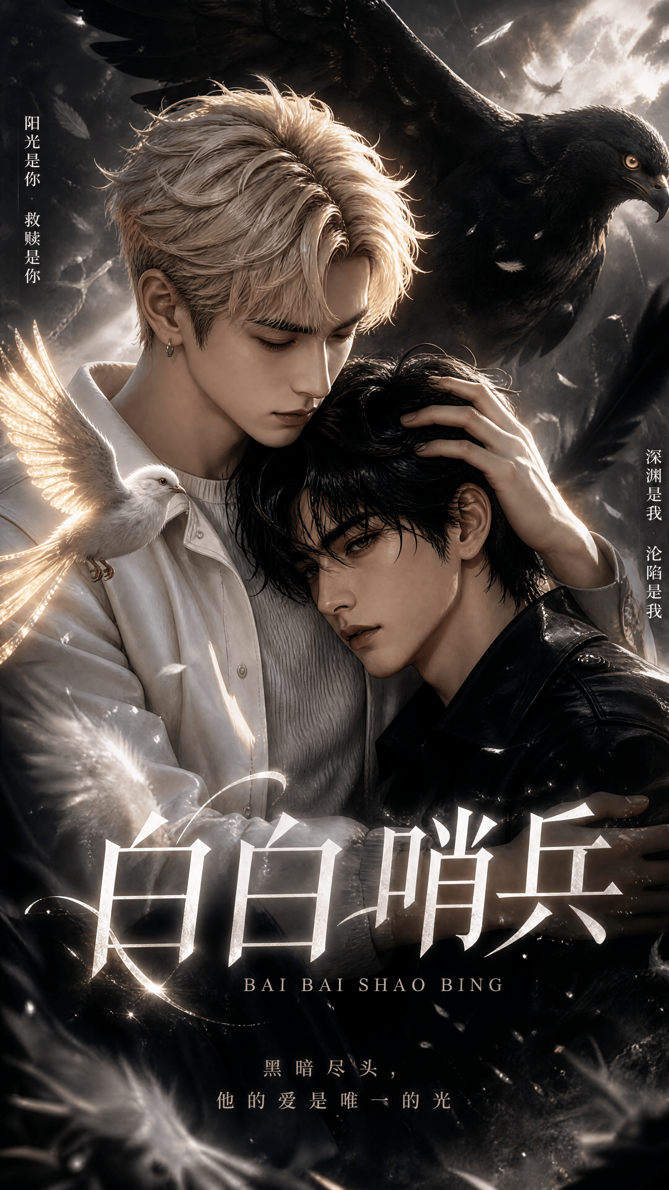 《白白哨兵》漫剧海报