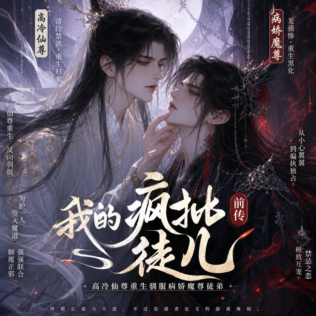 《我的疯批徒儿前传》漫剧海报