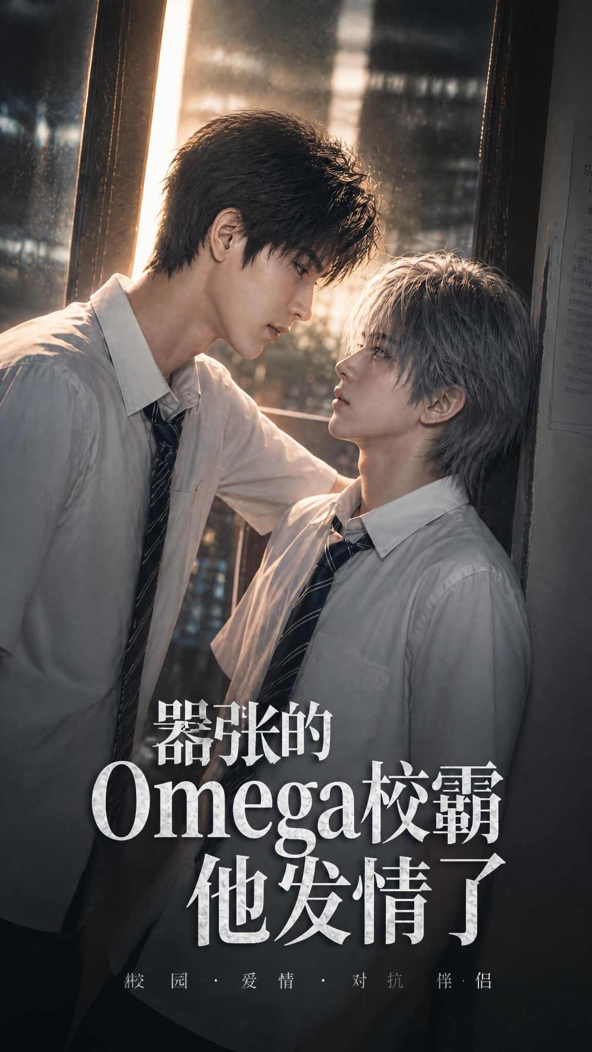 《嚣张的omega校霸发情了》漫剧海报