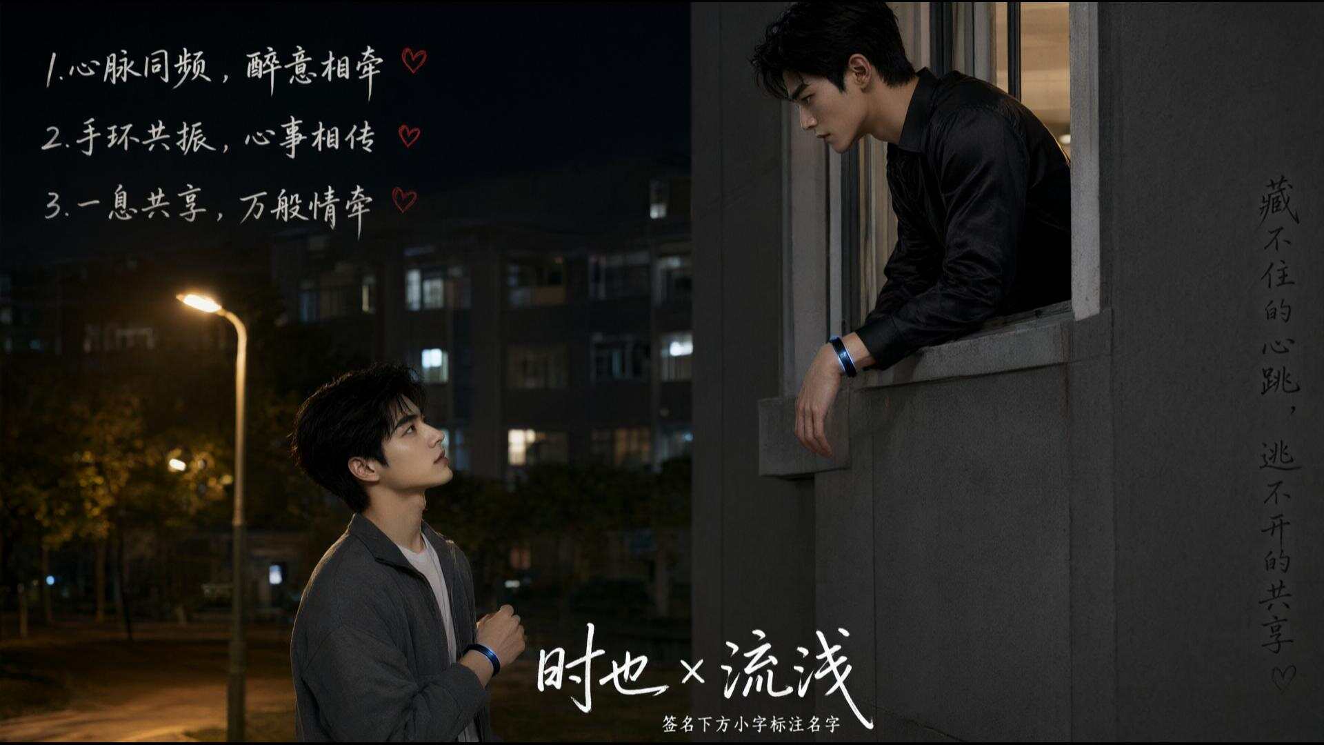 《《共享痛觉后，死对头成了我的人形外挂》》漫剧海报