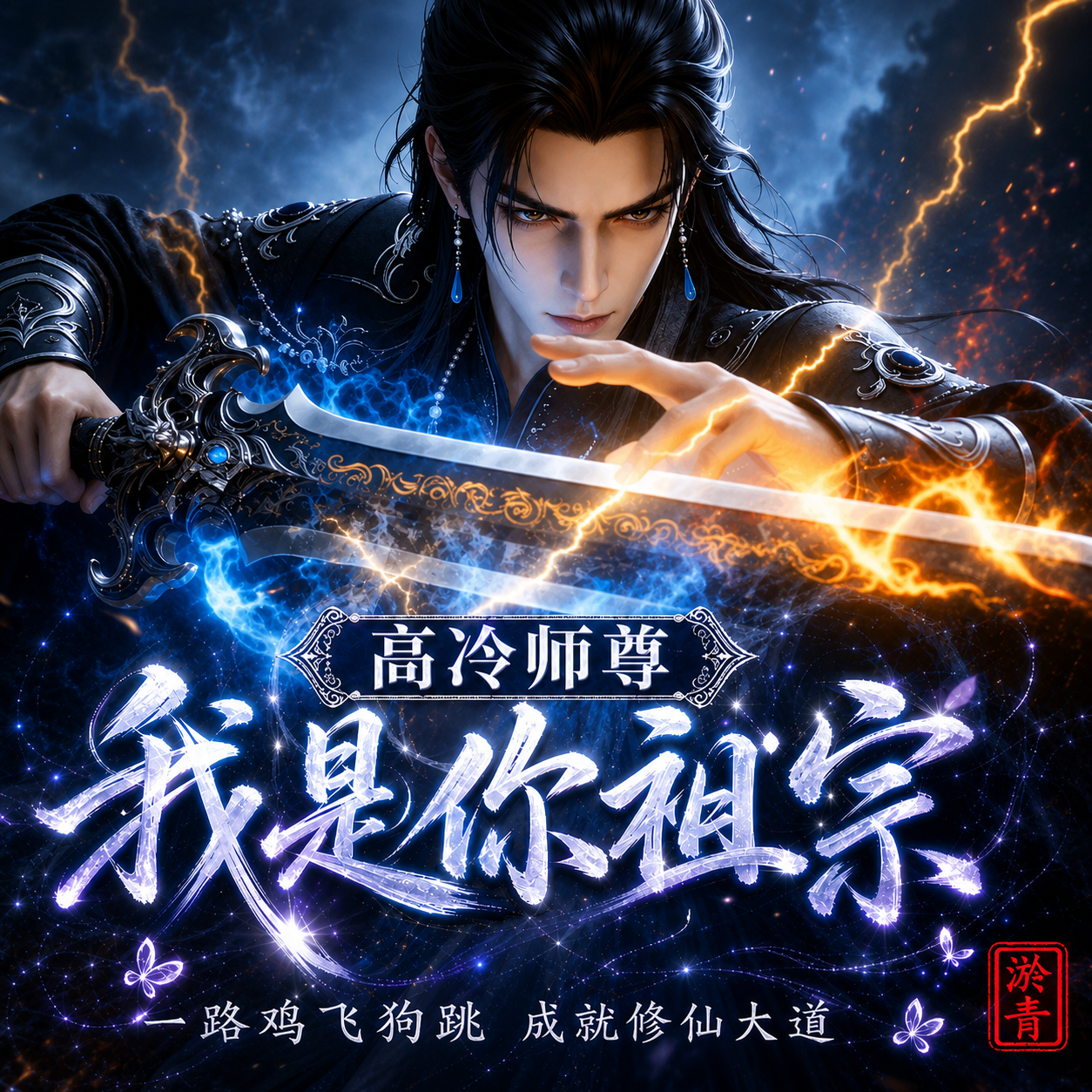 《高冷师尊我是你祖宗（第三季）》漫剧海报
