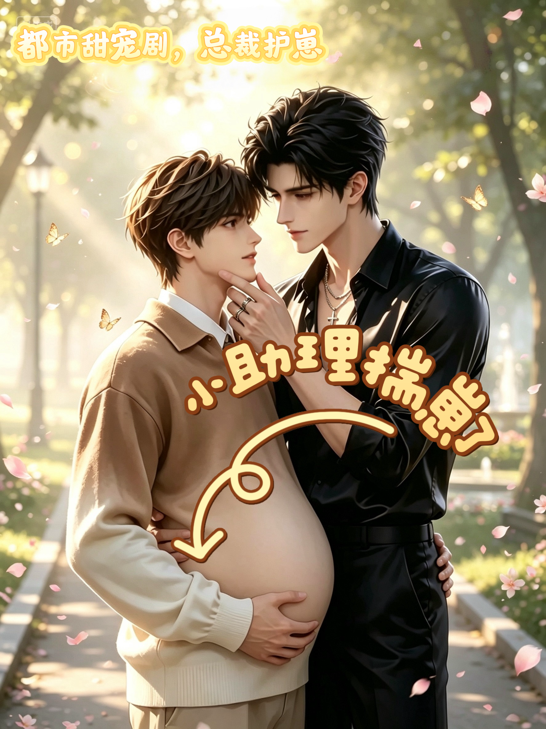 《小助理揣崽了》漫剧海报