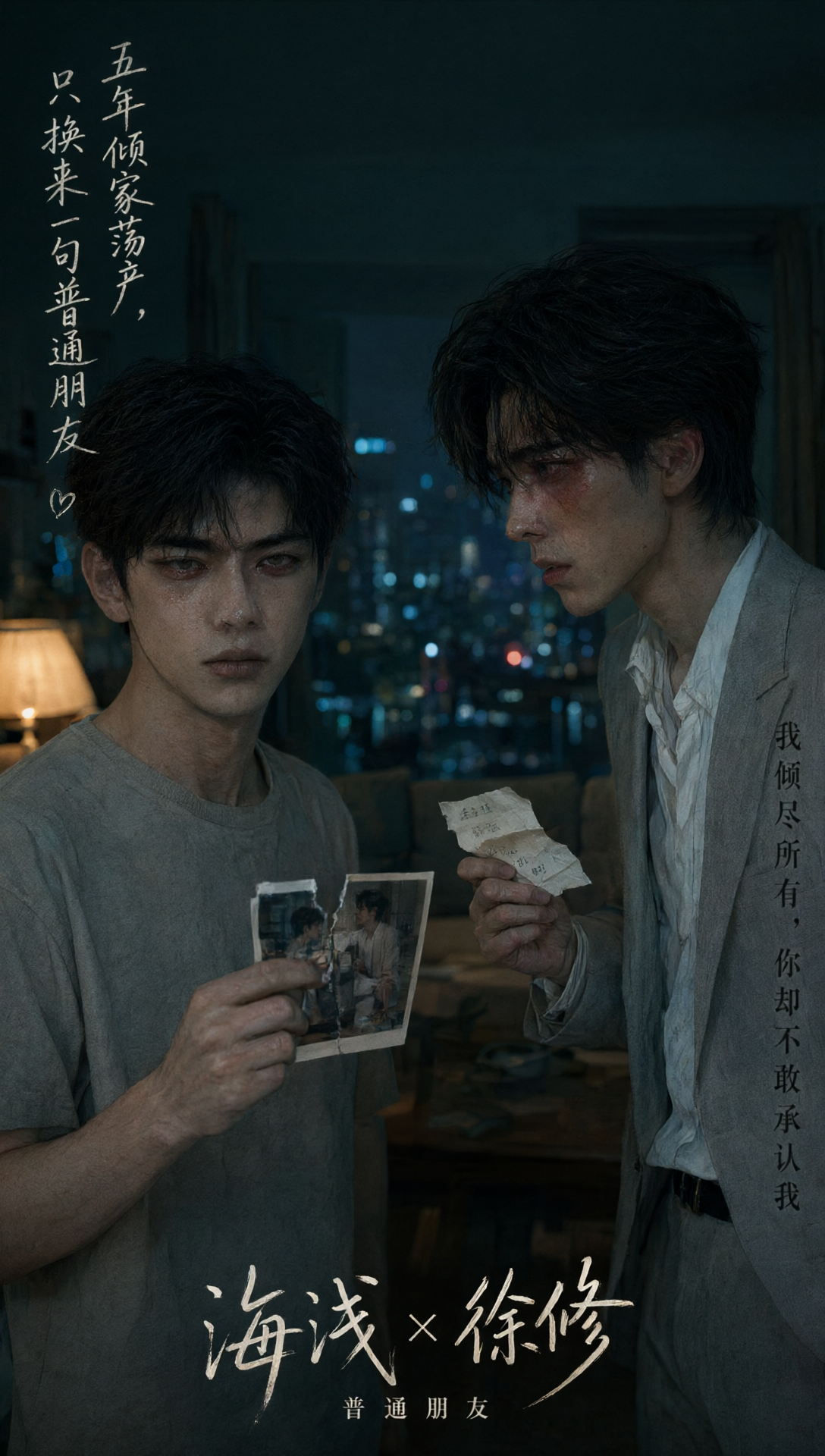 《普通朋友》漫剧海报