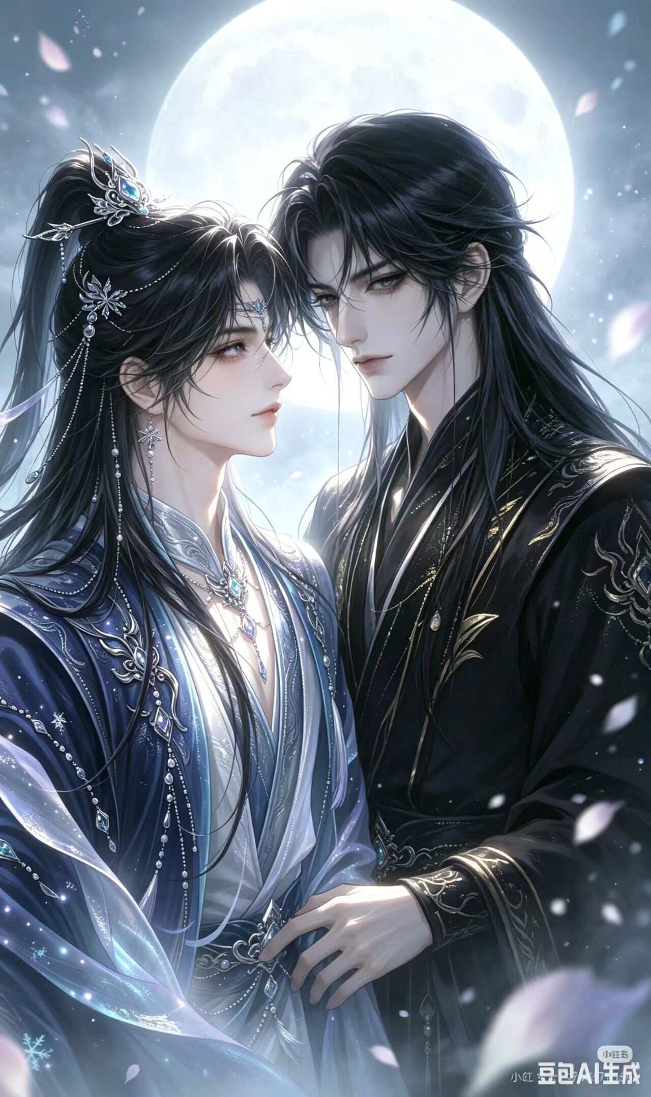 《寒阶赴月》漫剧海报