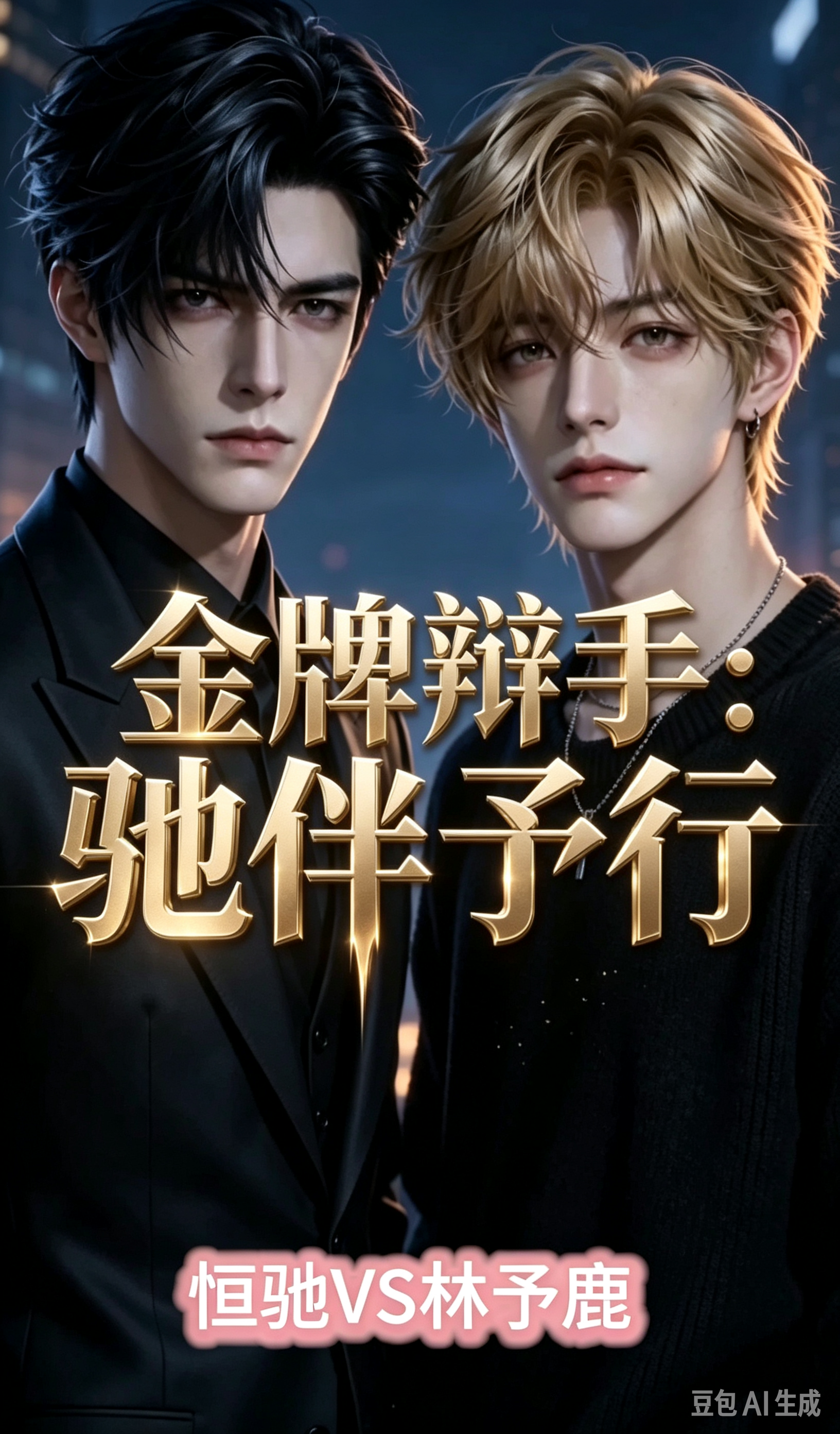 《金牌辩手》漫剧海报
