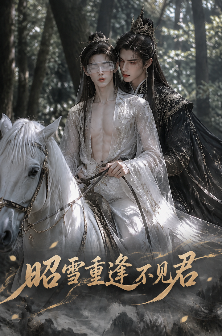 《昭雪重逢不见君》漫剧海报
