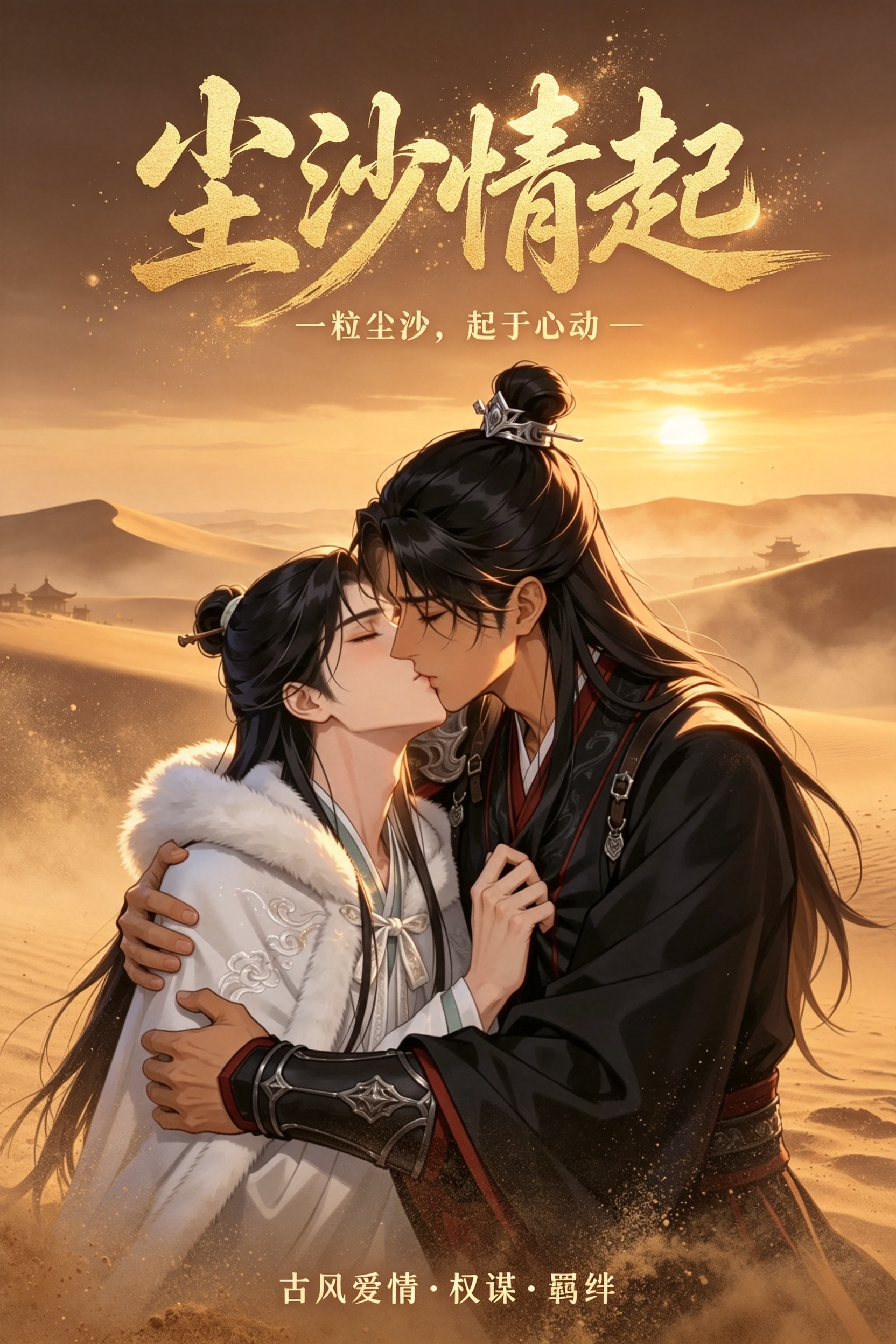 《尘沙情起》漫剧海报