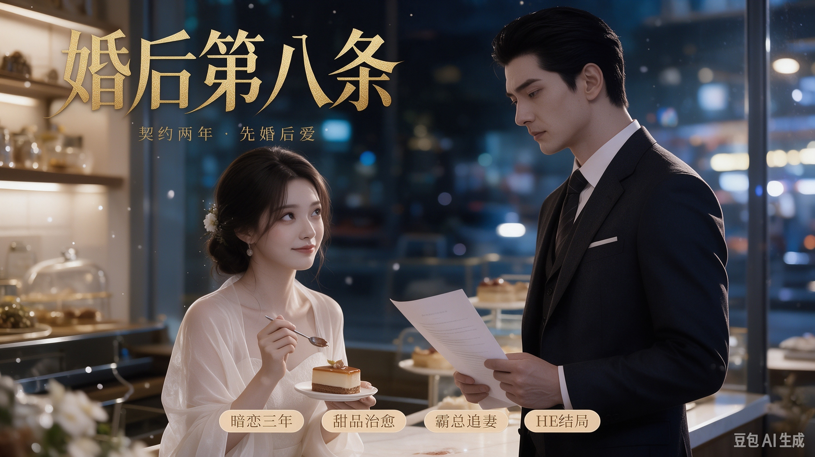 《婚后第八条》漫剧海报