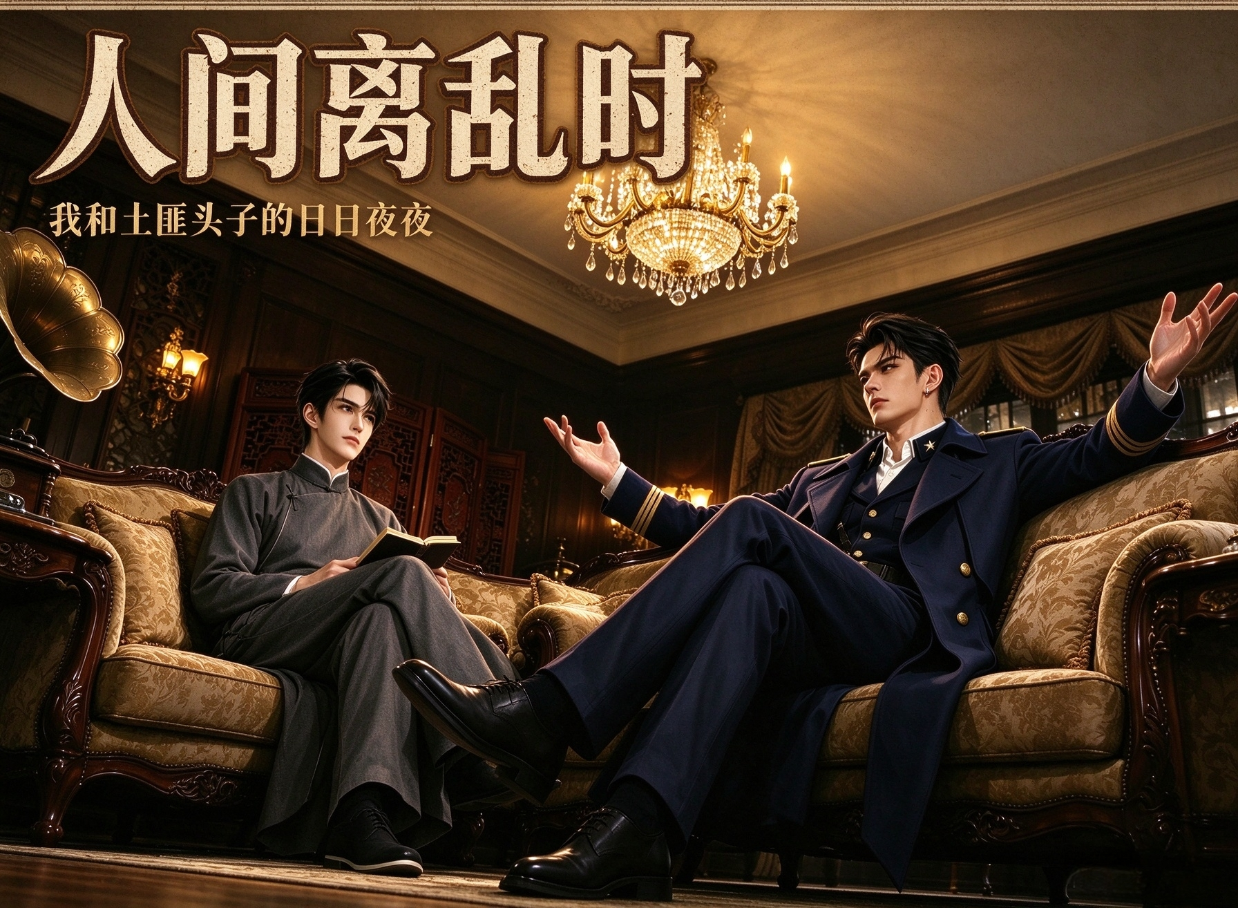 《人间离乱时》漫剧海报
