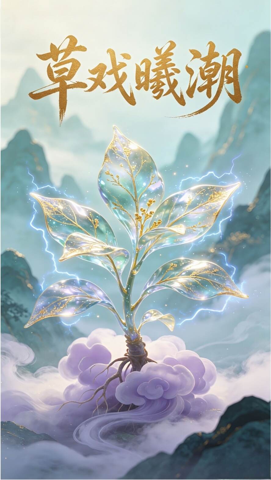 《草戏曦潮》漫剧海报