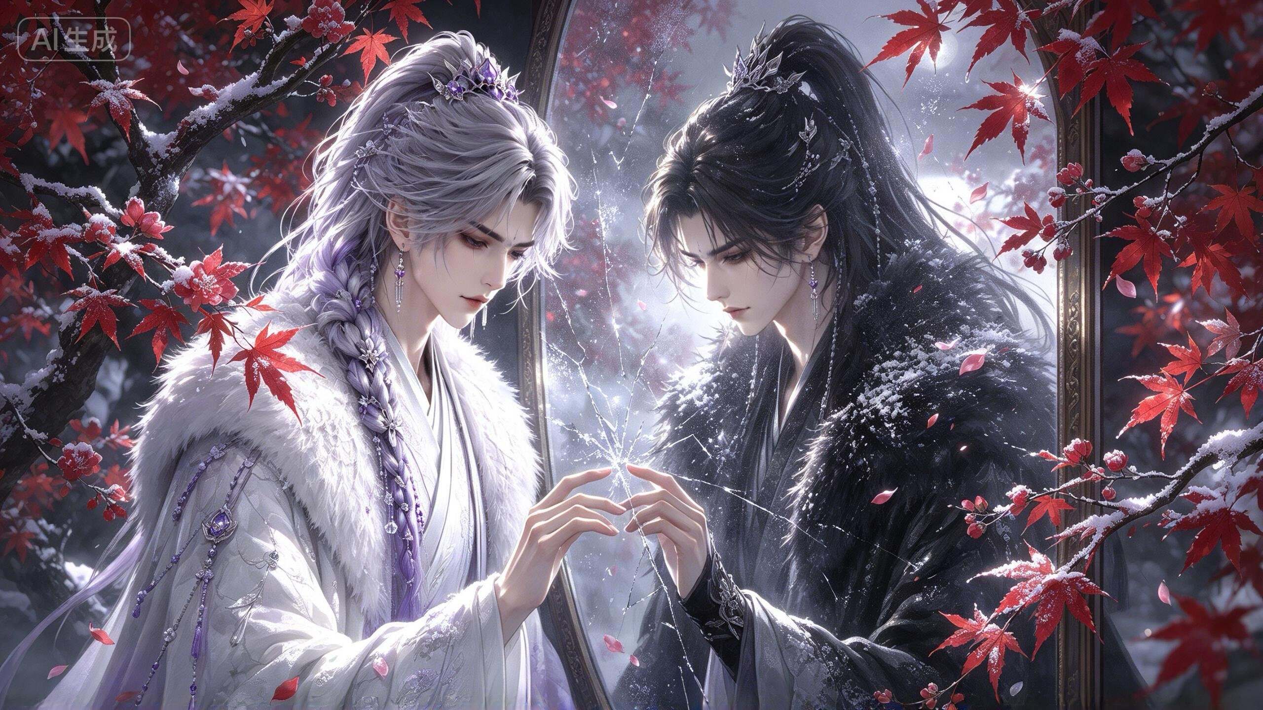 《【祈雪灵祝】》漫剧海报