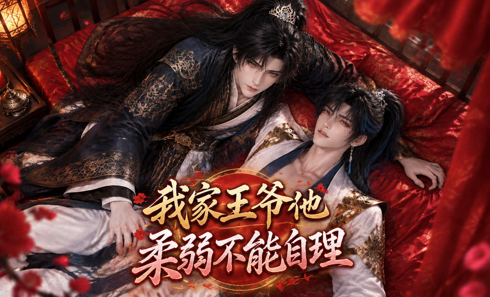《我家王爷柔弱不能自理》漫剧海报