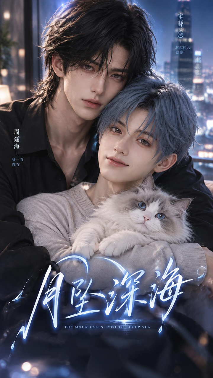 《月坠深海》漫剧海报