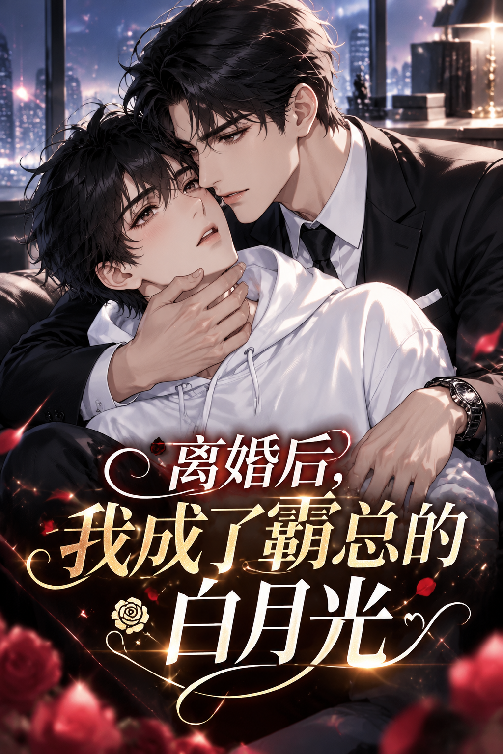 《离婚后，我成了霸总的白月光》漫剧海报