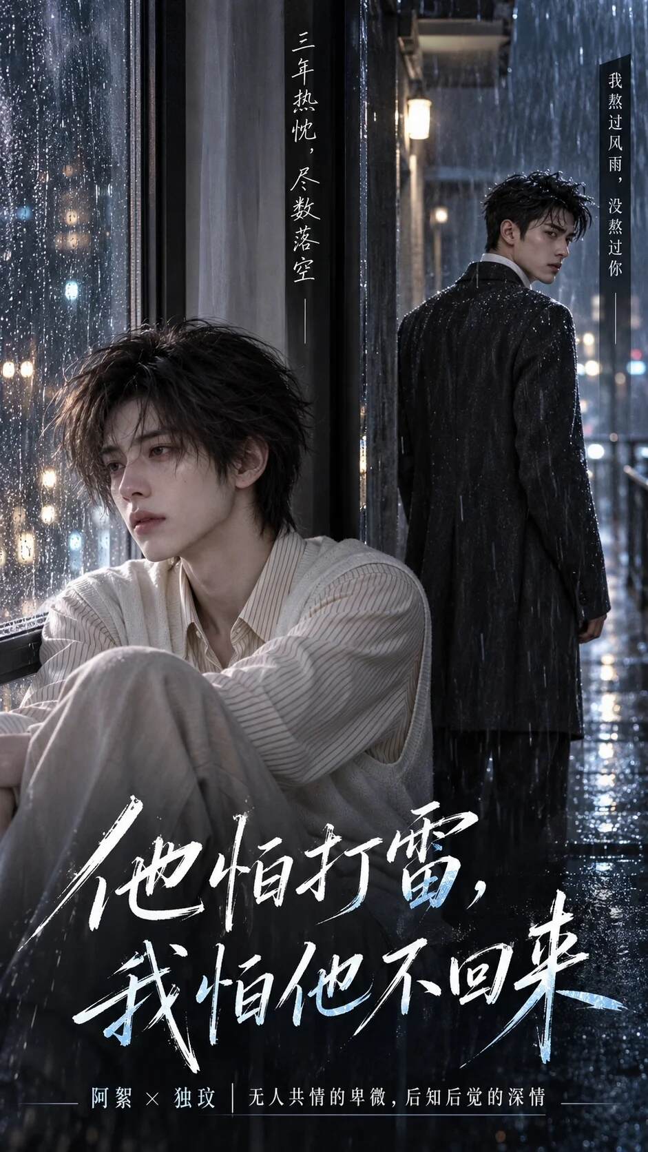 《耗尽深情葬他》漫剧海报