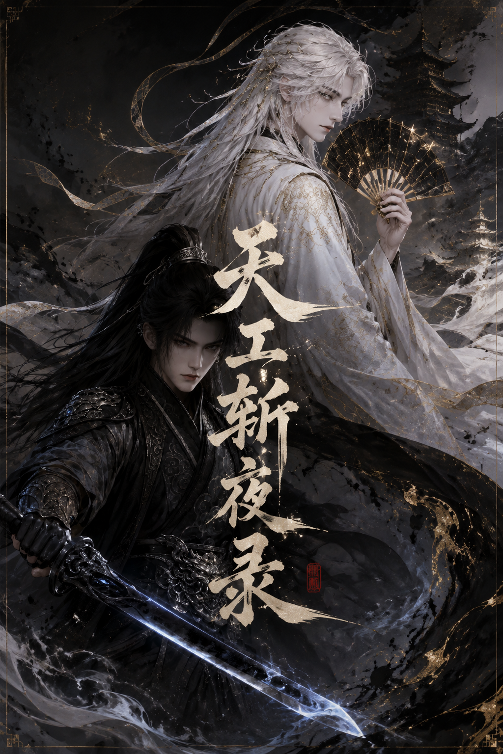 漫剧《天工斩夜录》海报封面
