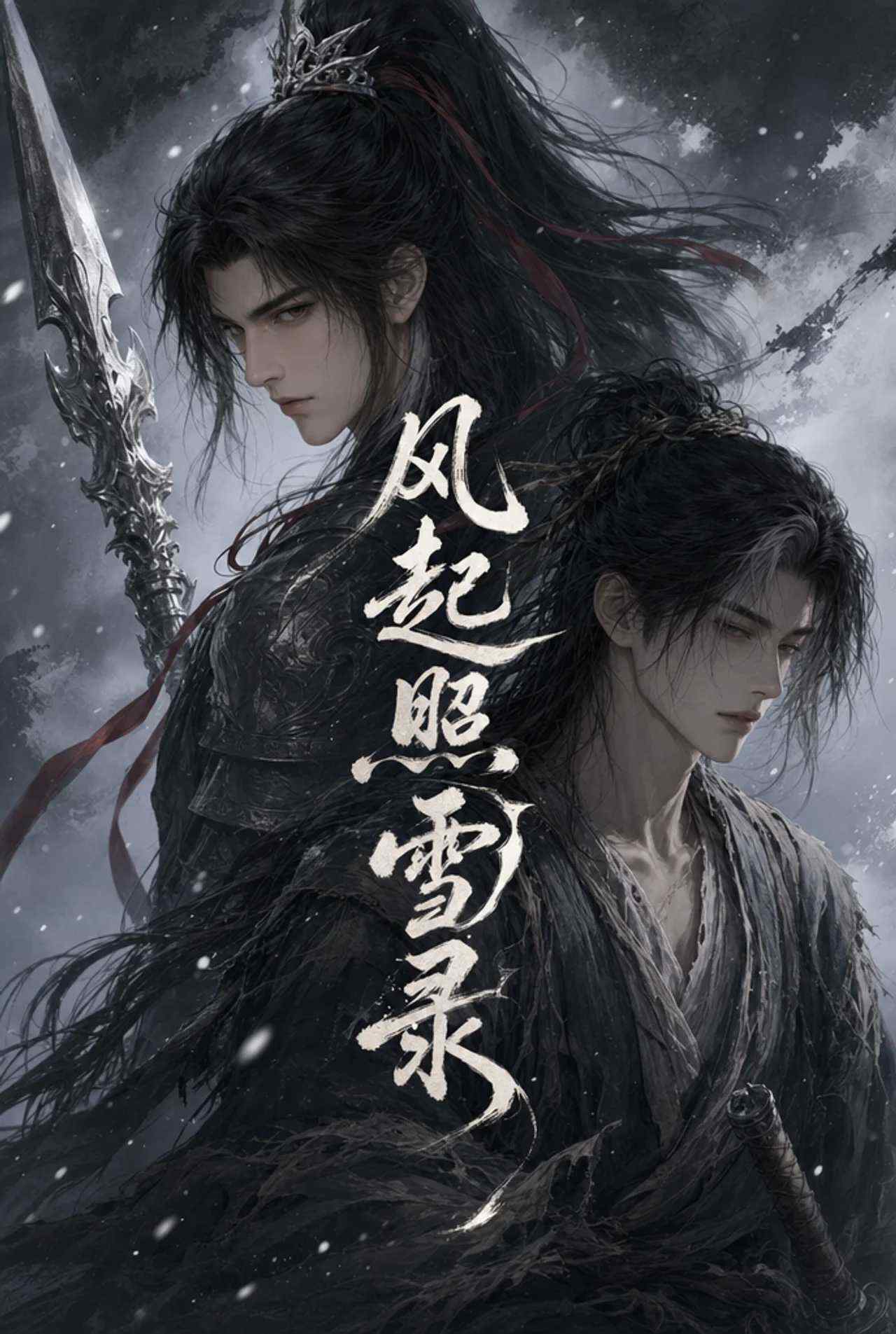 漫剧《风起照雪录前传》海报封面