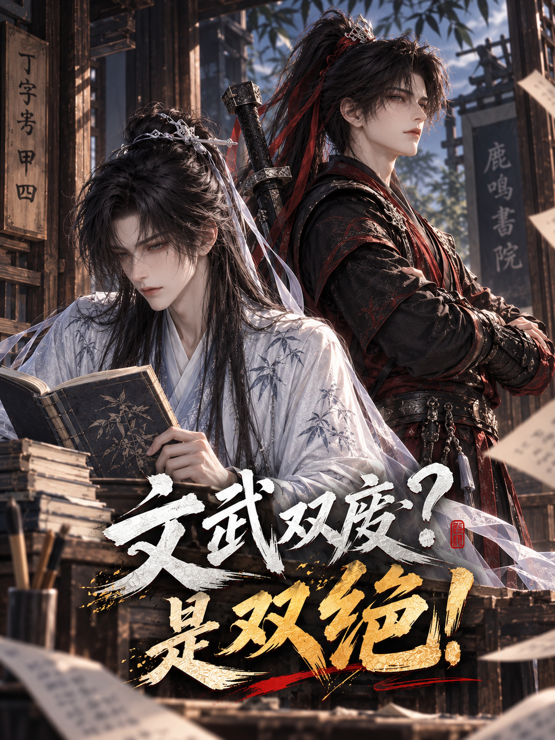 漫剧《文武双废？是双绝！》海报封面