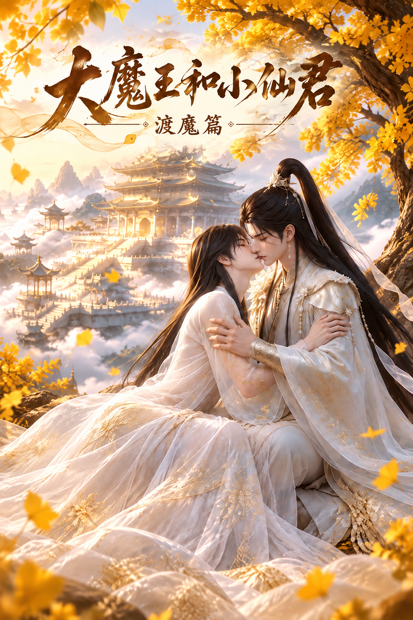 漫剧《大魔王和小仙君之渡魔篇》海报封面