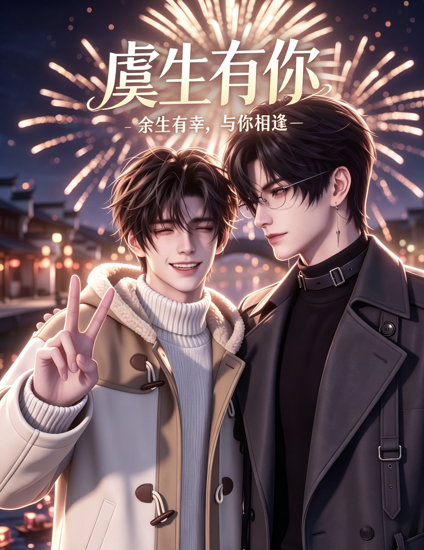 漫剧《虞生有你》海报封面