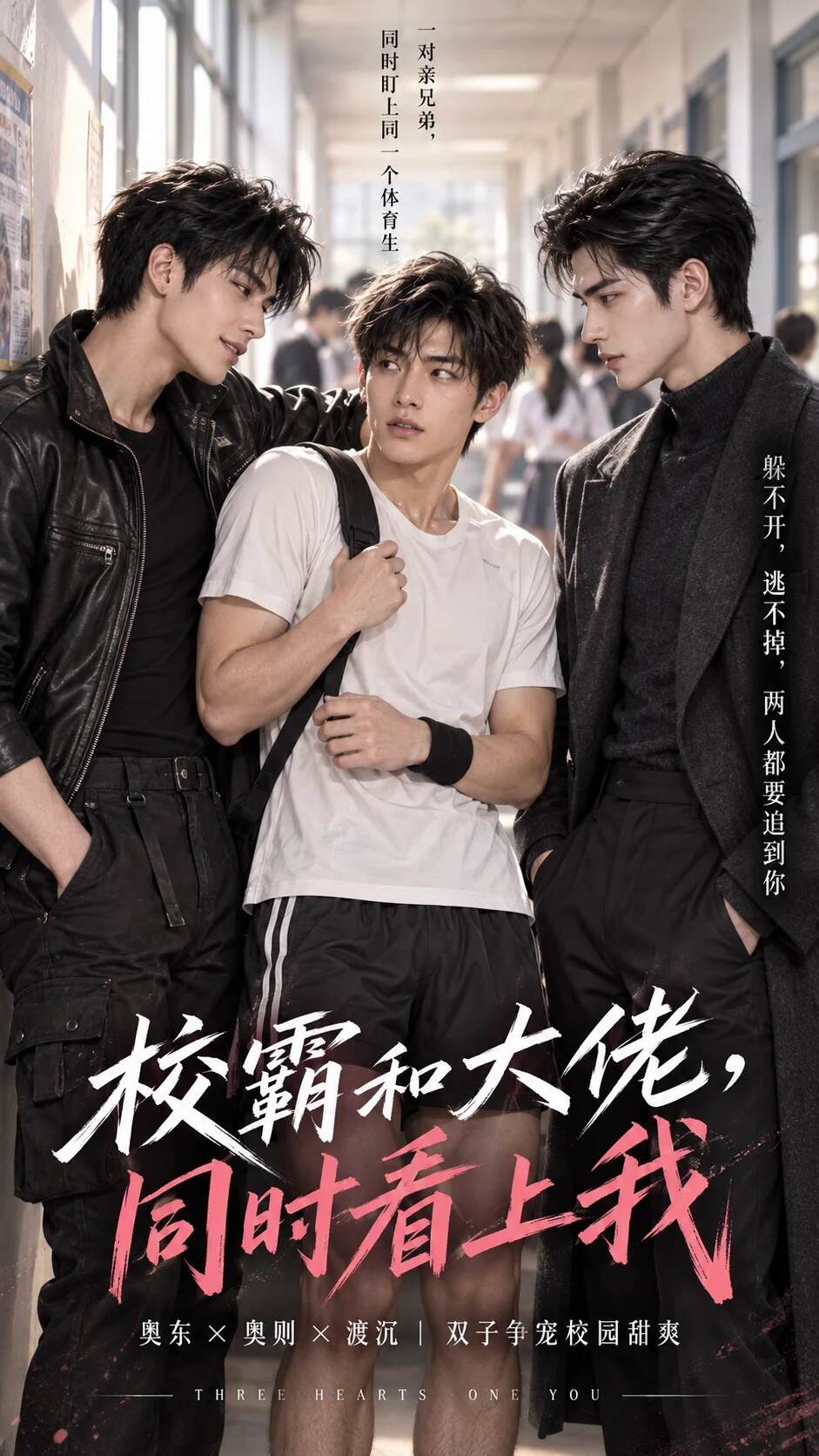漫剧《二选一》海报封面