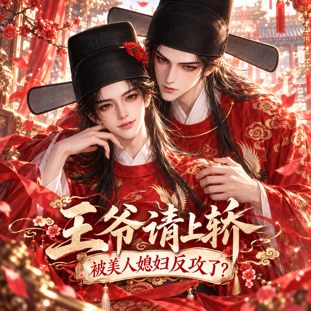 漫剧《王爷请上轿:被美人媳妇反攻了?》海报封面