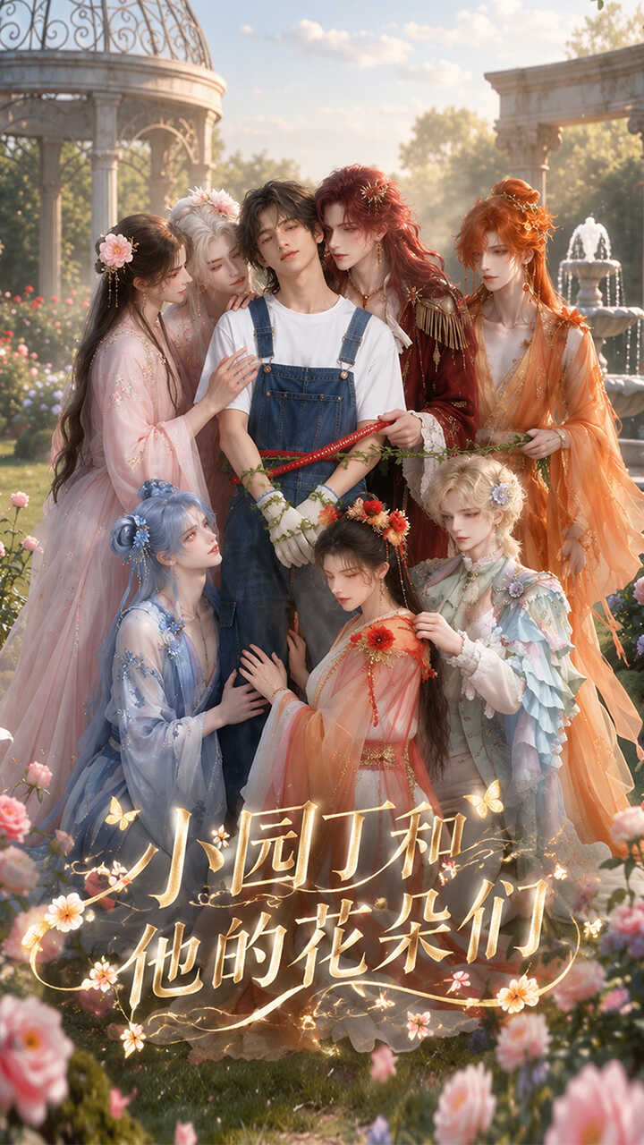 漫剧《小园丁与花朵》海报封面
