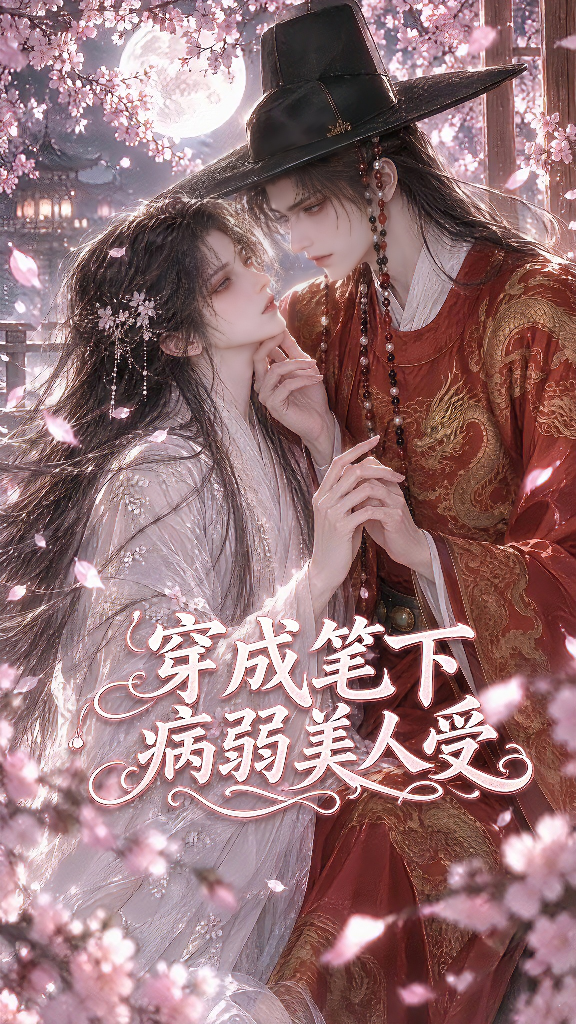 漫剧《穿成笔下病弱美人受第二季》海报封面