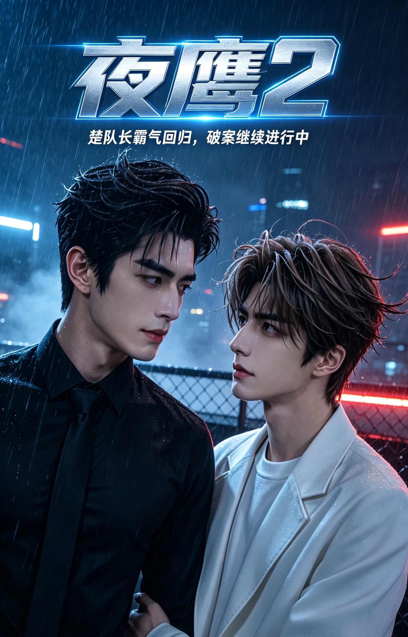 漫剧《夜鹰第二季》海报封面