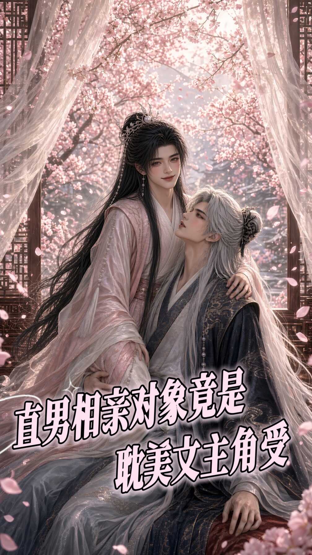 漫剧《直男相亲对象竟是耽美文主角受》海报封面